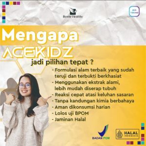 Acekidz Obat Herbal Kecerdasan Anak 10 ml